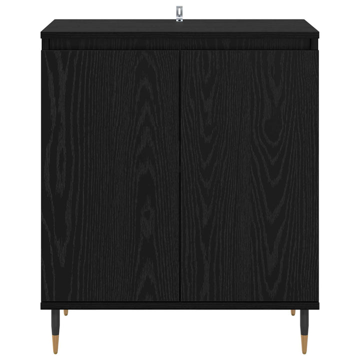 Sideboard Sort eg 60 x 35 x 70 cm Konstrueret træ