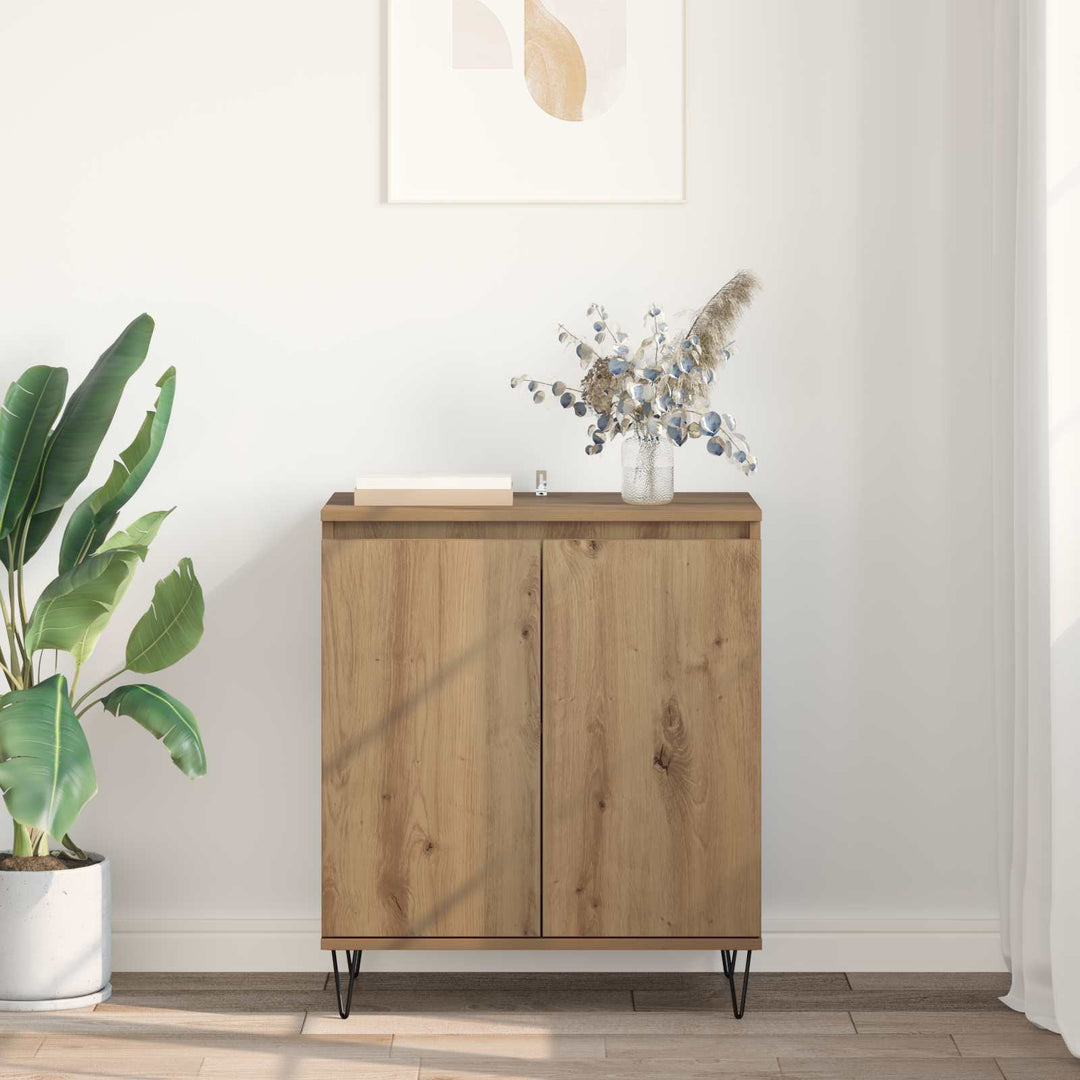 Sideboard Artisan Egetræ 60 x 35 x 70 cm Konstrueret træ