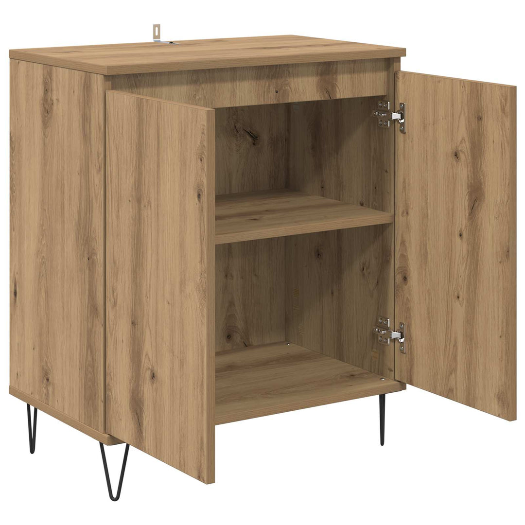 Sideboard Artisan Egetræ 60 x 35 x 70 cm Konstrueret træ