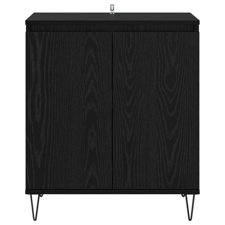 Sideboard Sort eg 60 x 35 x 70 cm Konstrueret træ