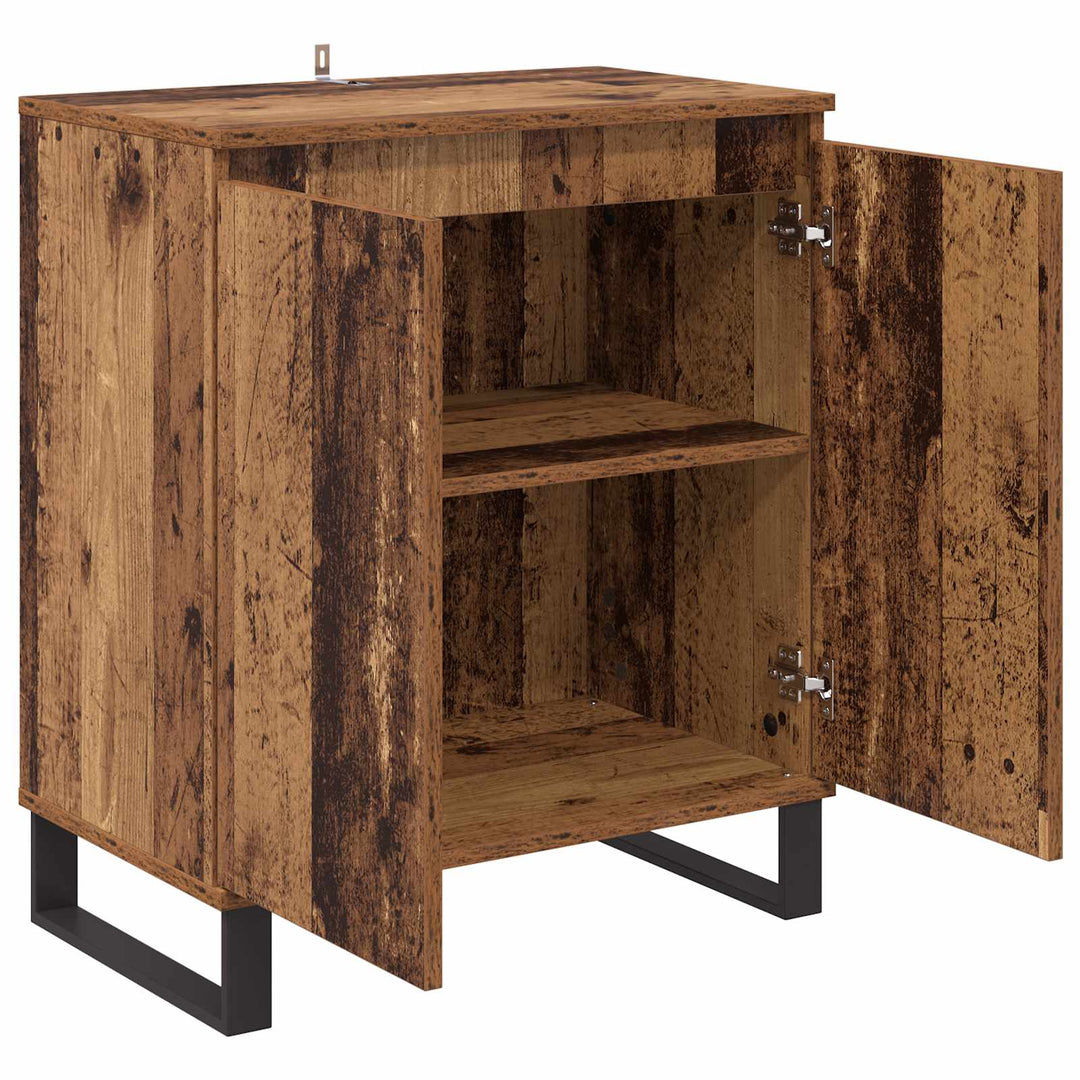 Sideboard Gammelt træ 60 x 35 x 70 cm Konstrueret træ