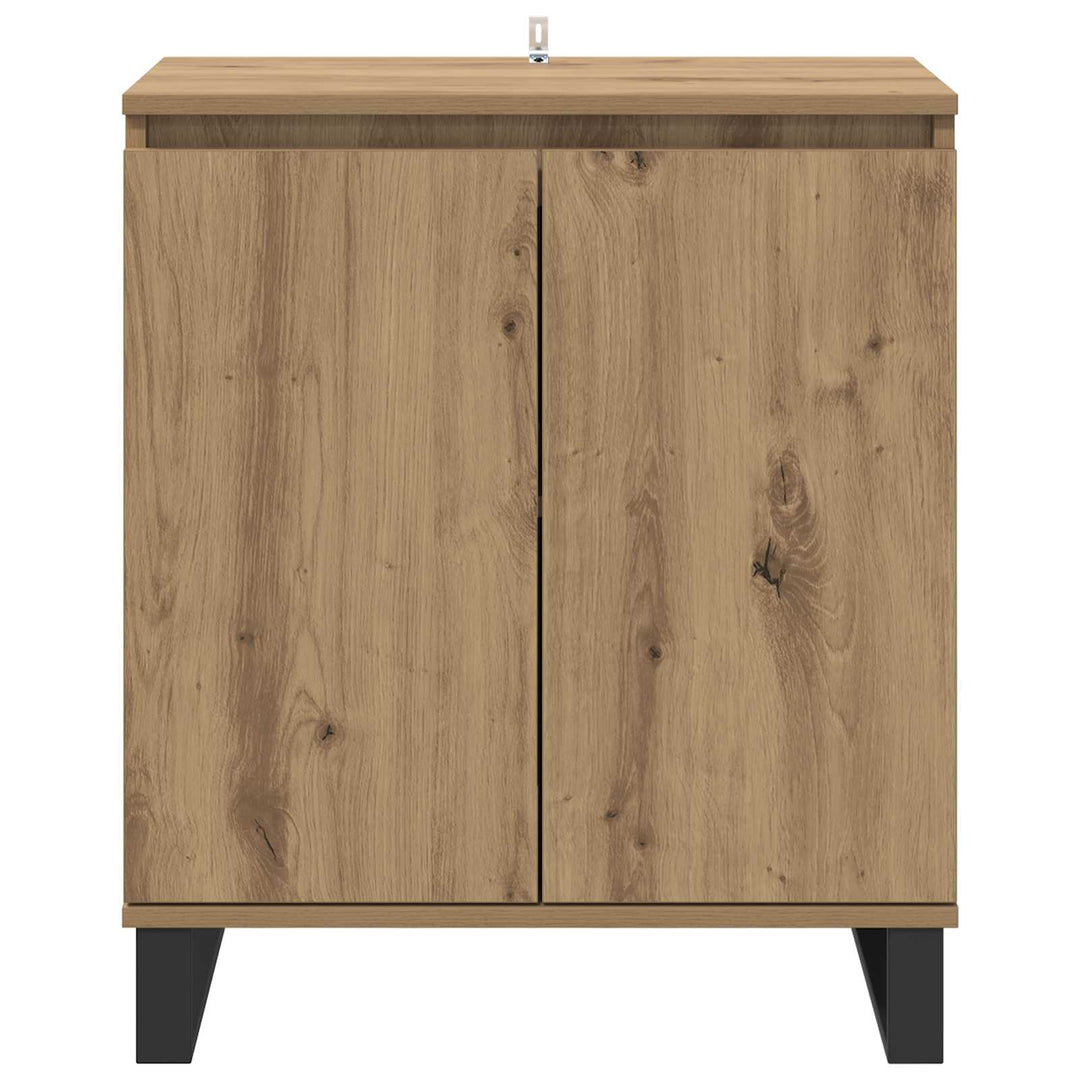 Sideboard Artisan Egetræ 60 x 35 x 70 cm Konstrueret træ