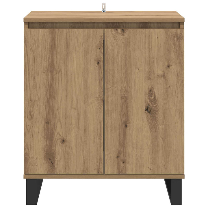 Sideboard Artisan Egetræ 60 x 35 x 70 cm Konstrueret træ