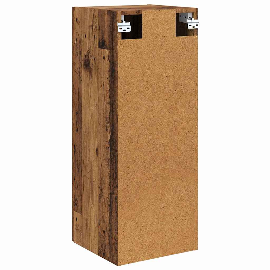 Vægskab Gammelt træ 34,5 x 34 x 90 cm Konstrueret træ