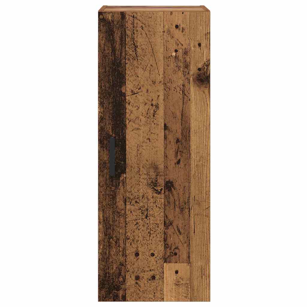 Vægskab Gammelt træ 34,5 x 34 x 90 cm Konstrueret træ