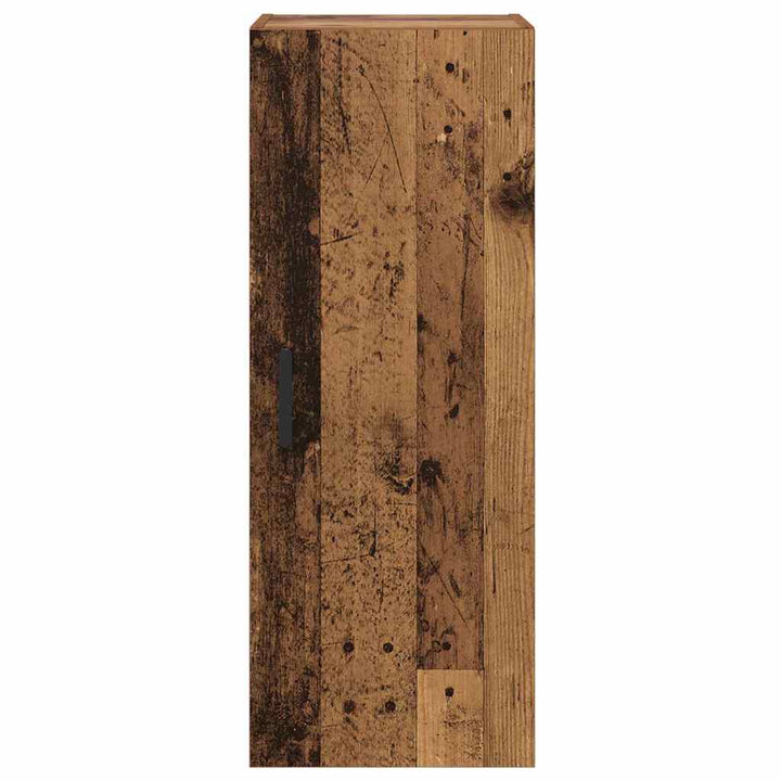 Vægskab Gammelt træ 34,5 x 34 x 90 cm Konstrueret træ