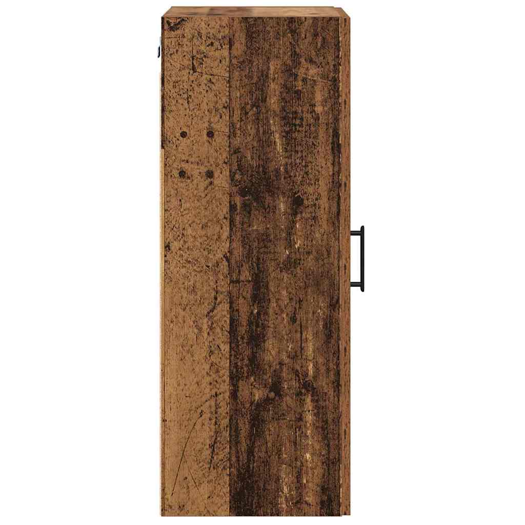 Vægskab Gammelt træ 34,5 x 34 x 90 cm Konstrueret træ
