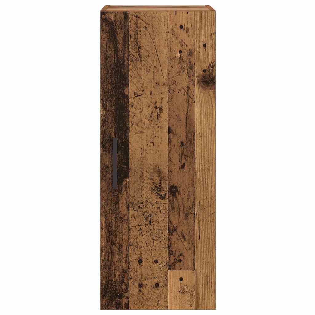 Vægskab Gammelt træ 34,5 x 34 x 90 cm Konstrueret træ