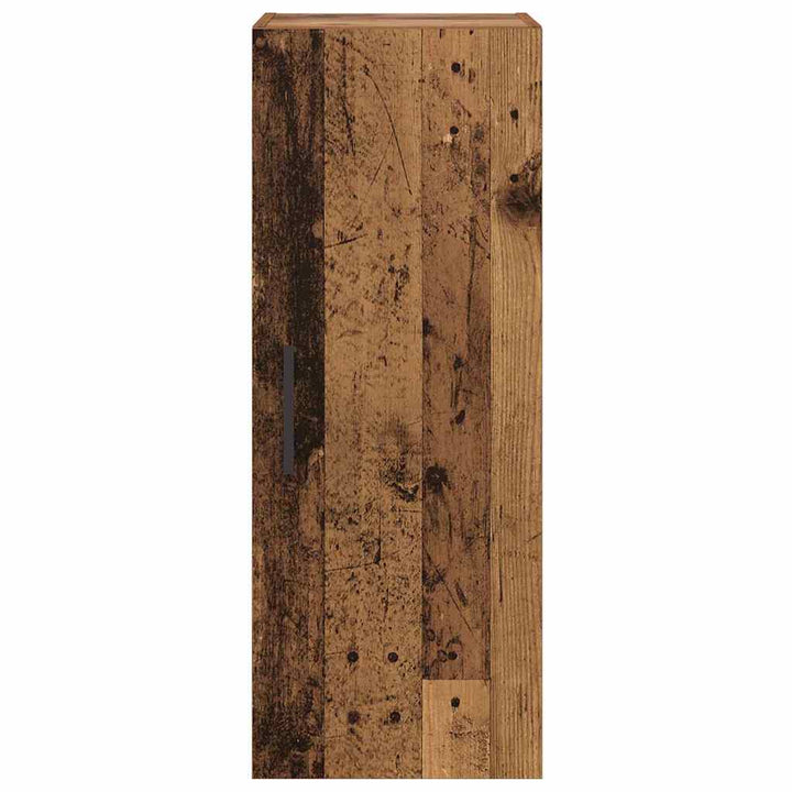 Vægskab Gammelt træ 34,5 x 34 x 90 cm Konstrueret træ