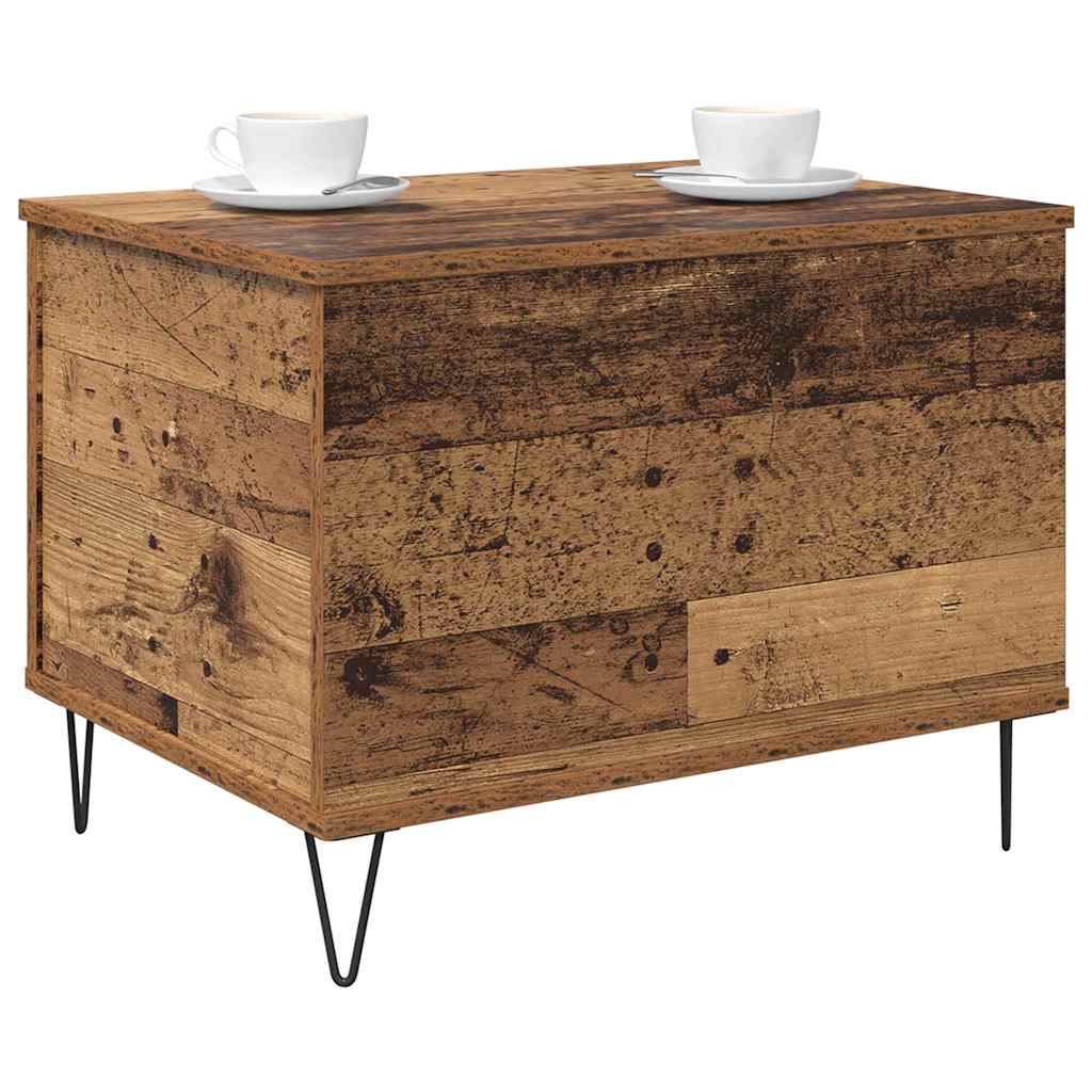 Sofabord Gammelt træ 60 x 44,5 x 45 cm Konstrueret træ