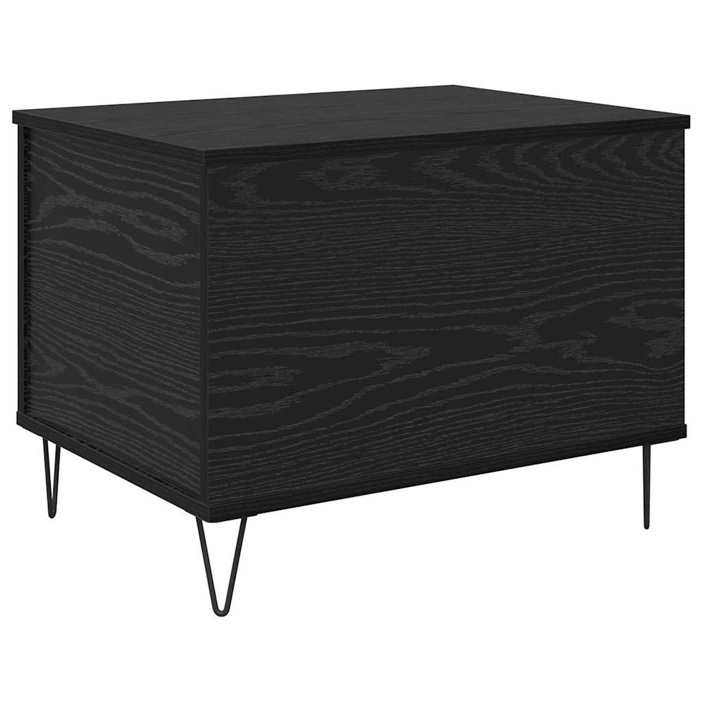 Sofabord Sort eg 60 x 44,5 x 45 cm Konstrueret træ