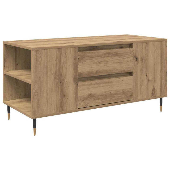 Sofabord Artisan Egetræ 102 x 44,5 x 50 cm Konstrueret træ