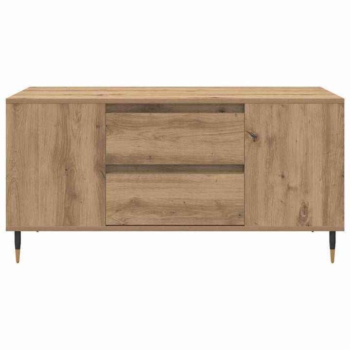 Sofabord Artisan Egetræ 102 x 44,5 x 50 cm Konstrueret træ
