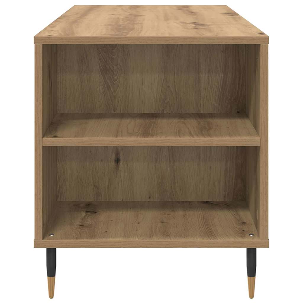 Sofabord Artisan Egetræ 102 x 44,5 x 50 cm Konstrueret træ