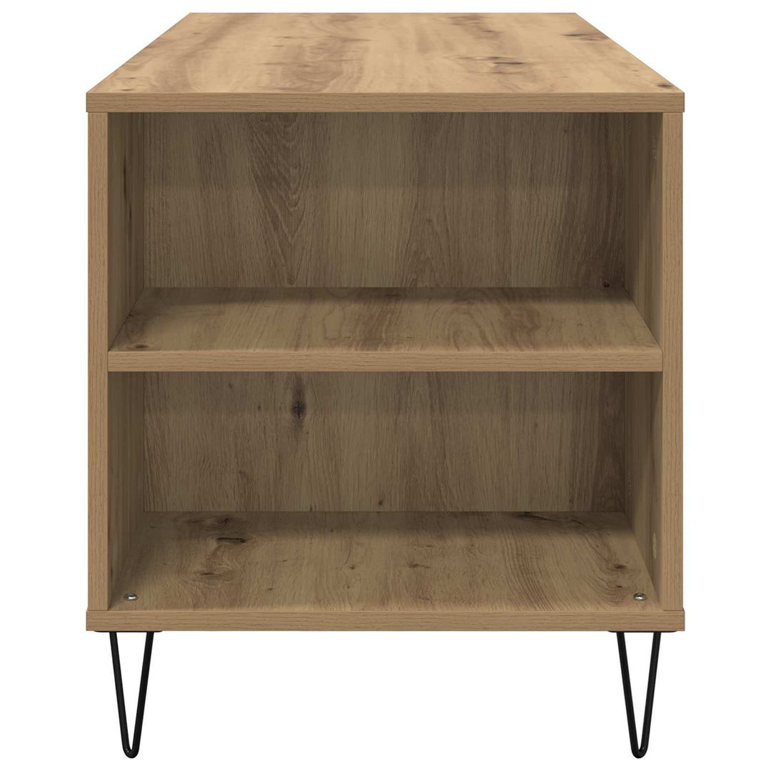 Sofabord Artisan Egetræ 102 x 44,5 x 50 cm Konstrueret træ