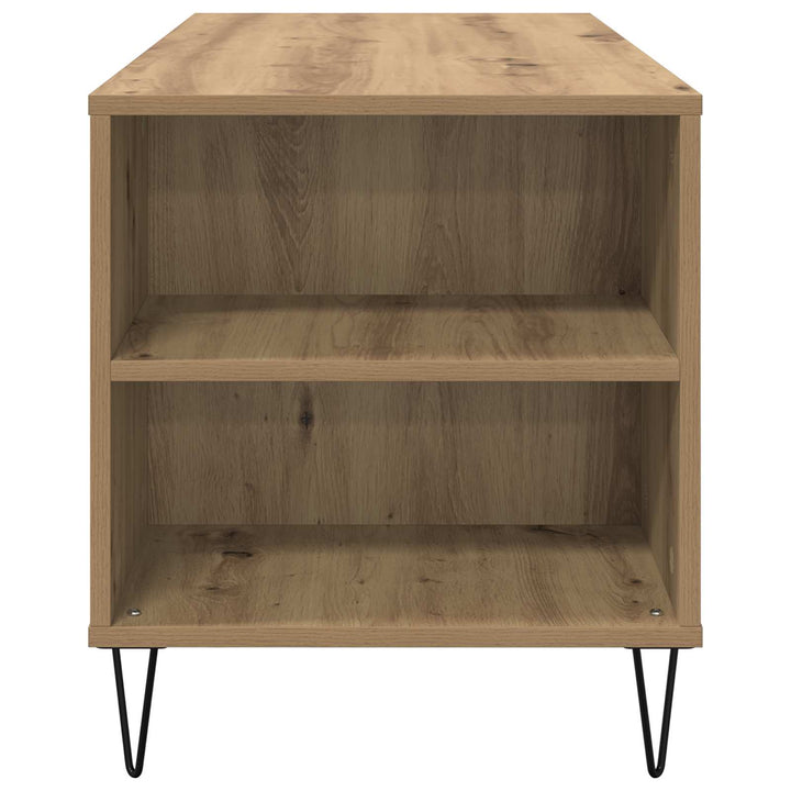 Sofabord Artisan Egetræ 102 x 44,5 x 50 cm Konstrueret træ