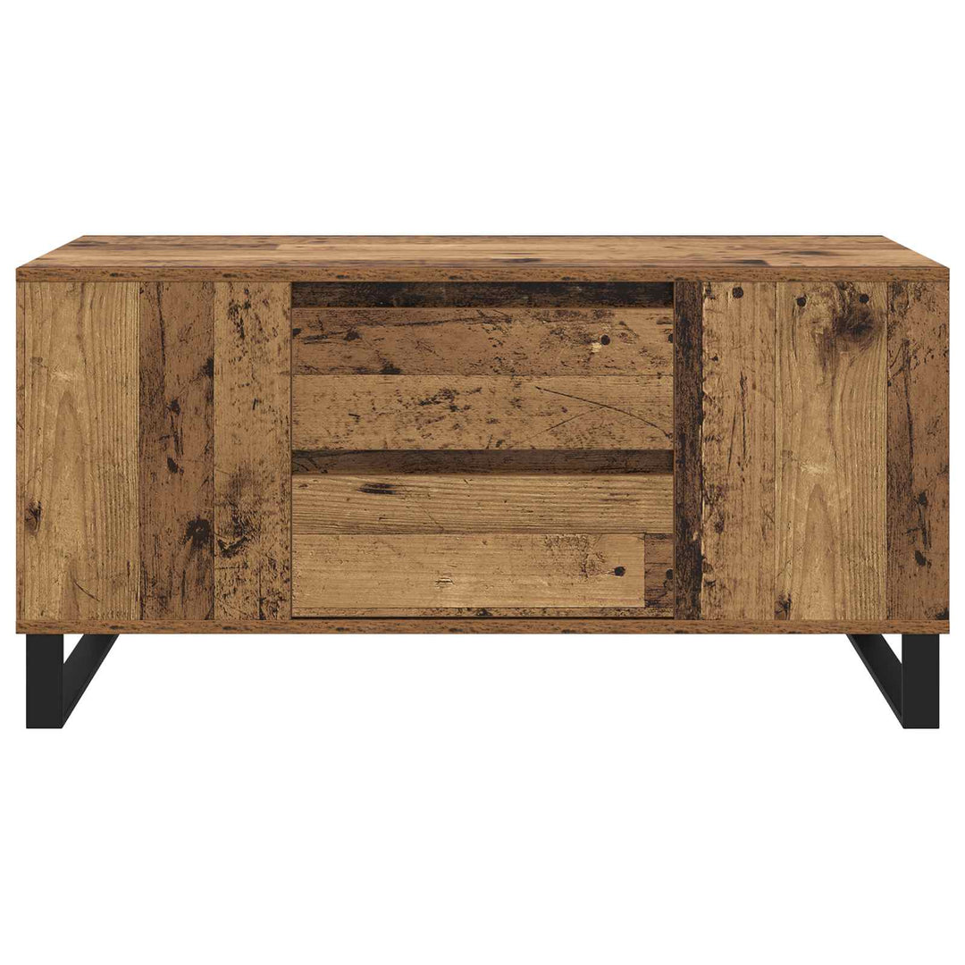 Sofabord Gammelt træ 102 x 44,5 x 50 cm Konstrueret træ