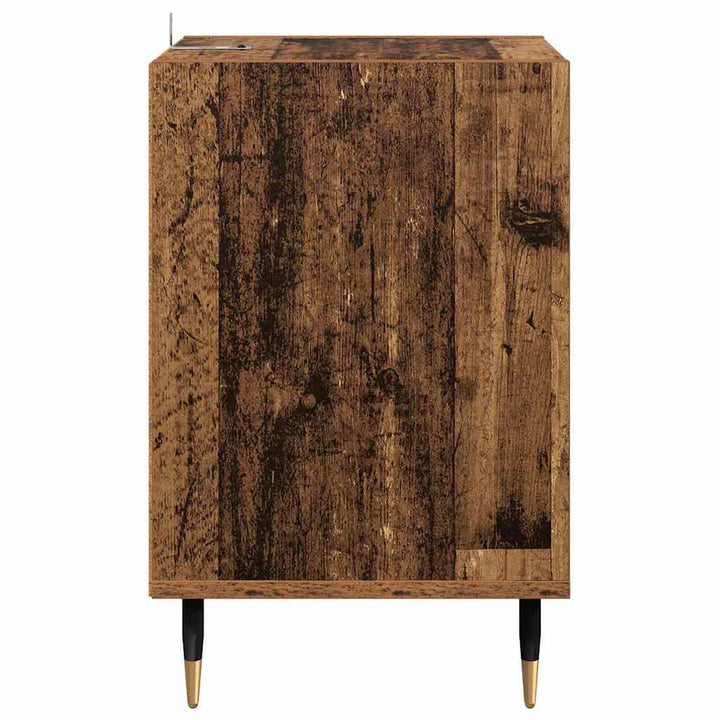 TV-skab Gammelt træ 100 x 35 x 55 cm Konstrueret træ