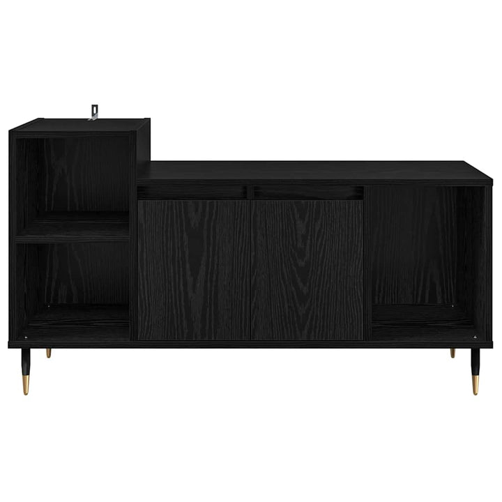 TV-skab 100 x 35 x 55 cm Sort eg Konstrueret træ