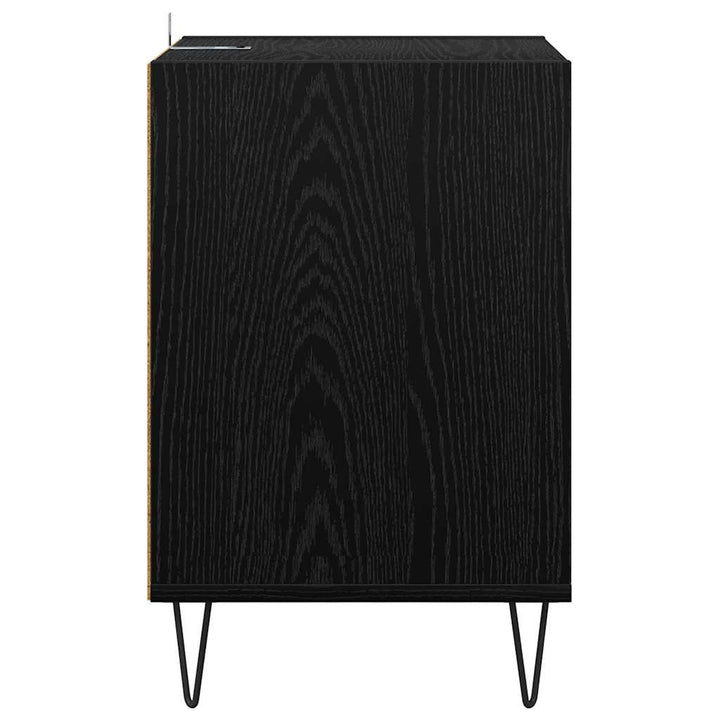 TV-skab Sort eg 100 x 35 x 55 cm Konstrueret træ