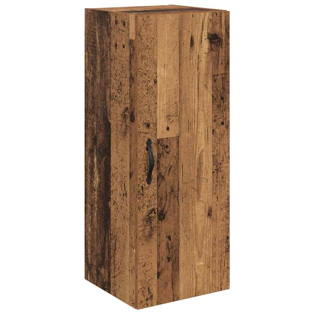 Vægskab Gammelt træ 34,5 x 34 x 90 cm Konstrueret træ