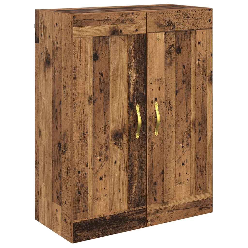 Vægskab Gammelt træ 69,5 x 34 x 90 cm Konstrueret træ