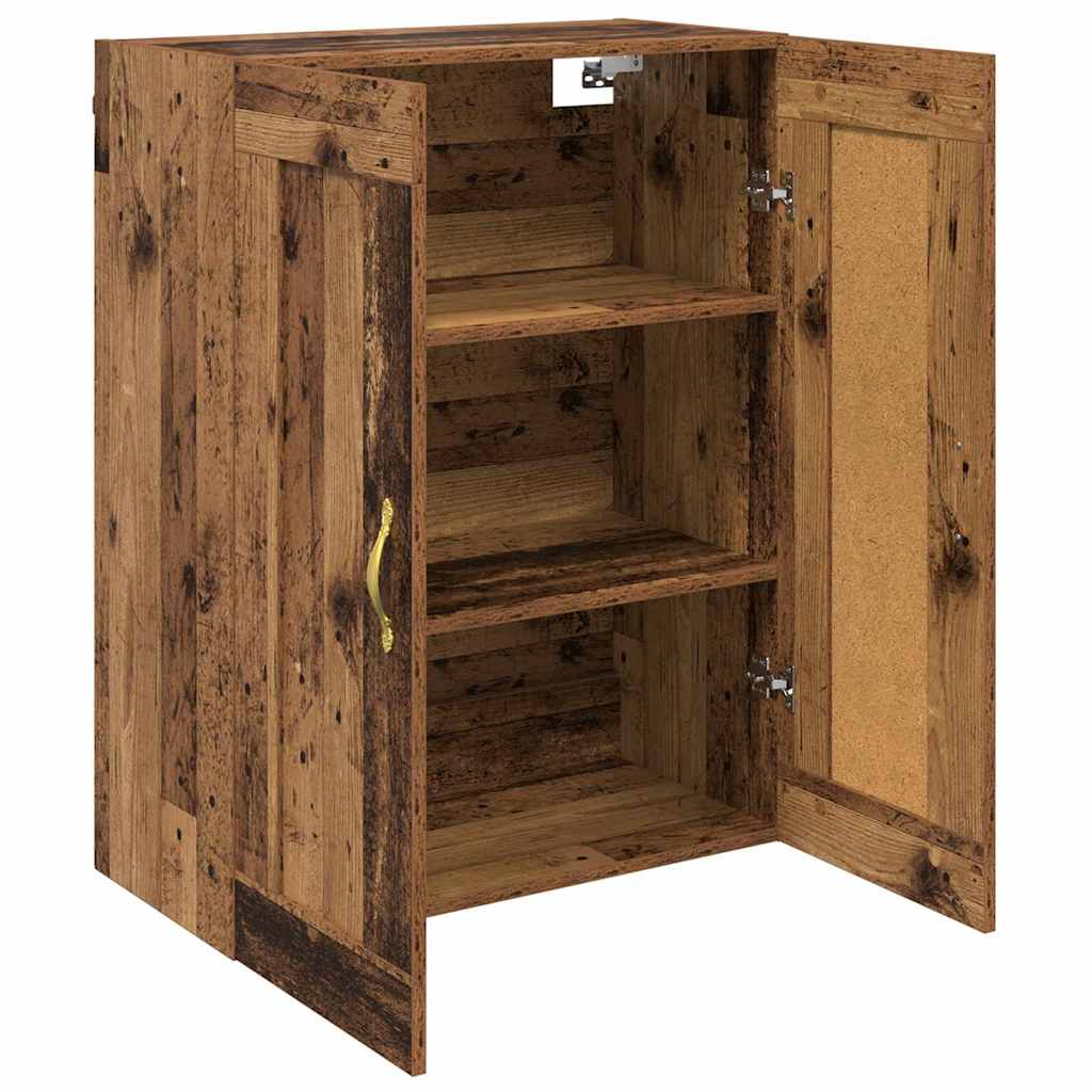 Vægskab Gammelt træ 69,5 x 34 x 90 cm Konstrueret træ