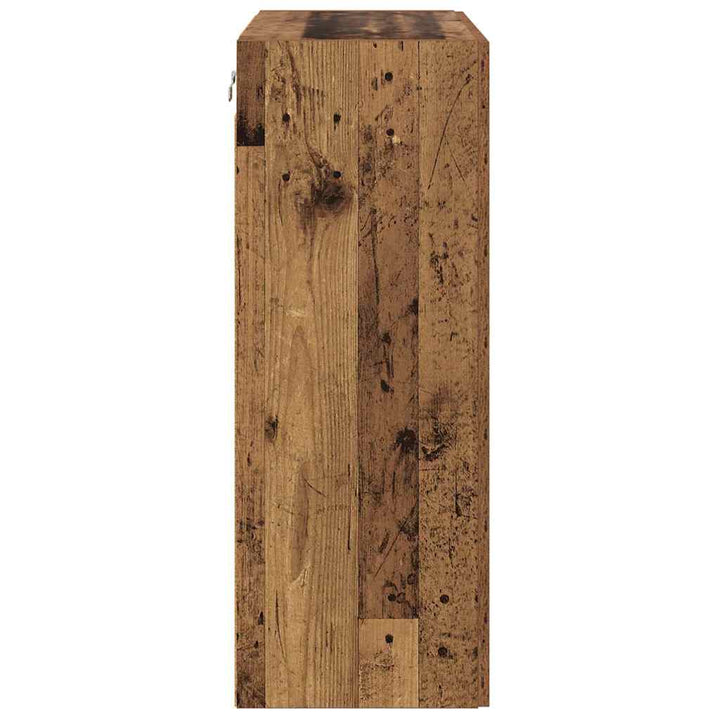 Vægskab Gammelt træ 69,5 x 34 x 90 cm Konstrueret træ