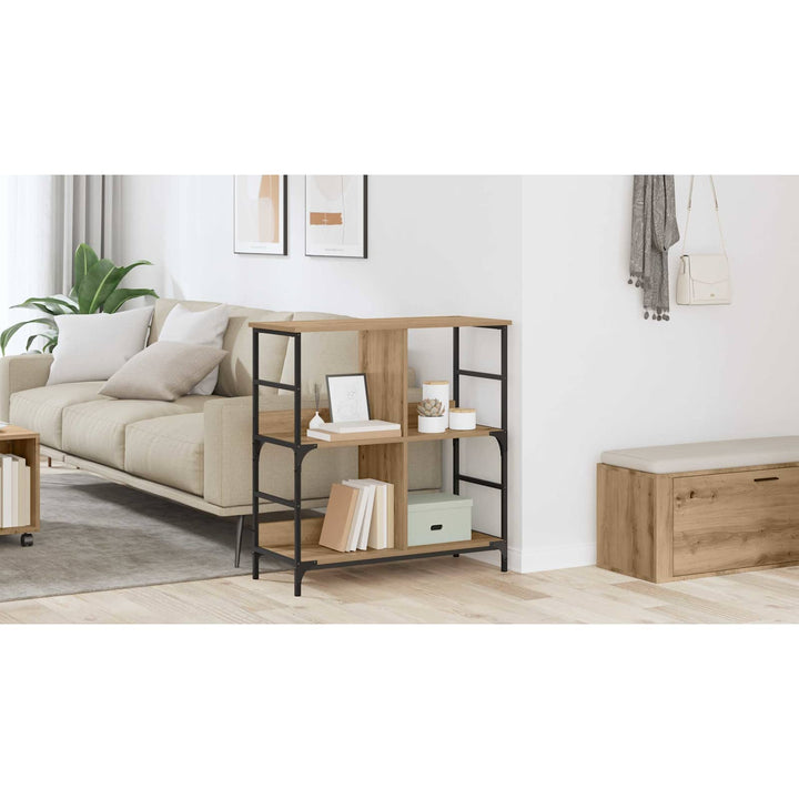 Bogreol artisan eg 78,5 x 33 x 82 cm Konstrueret træ