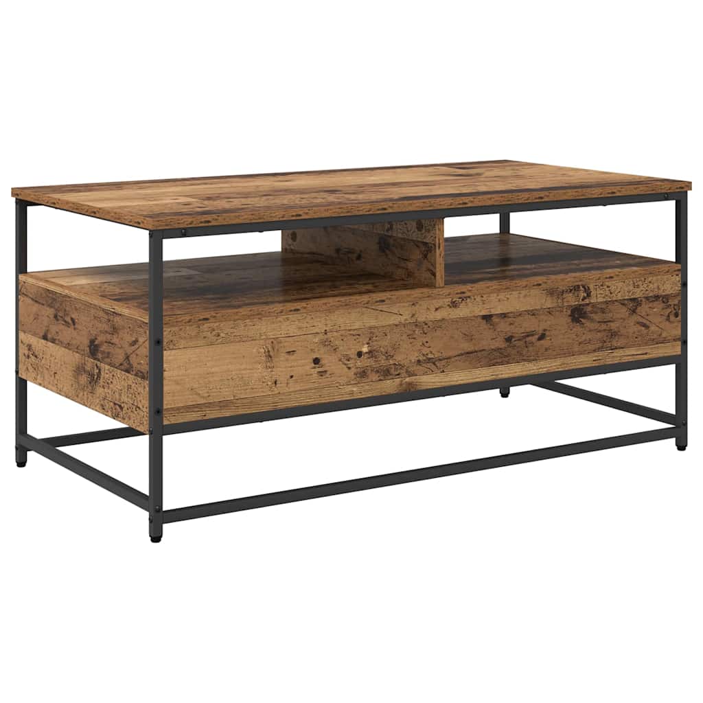 Sofabord Gammelt træ 100 x 51 x 45 cm Konstrueret træ