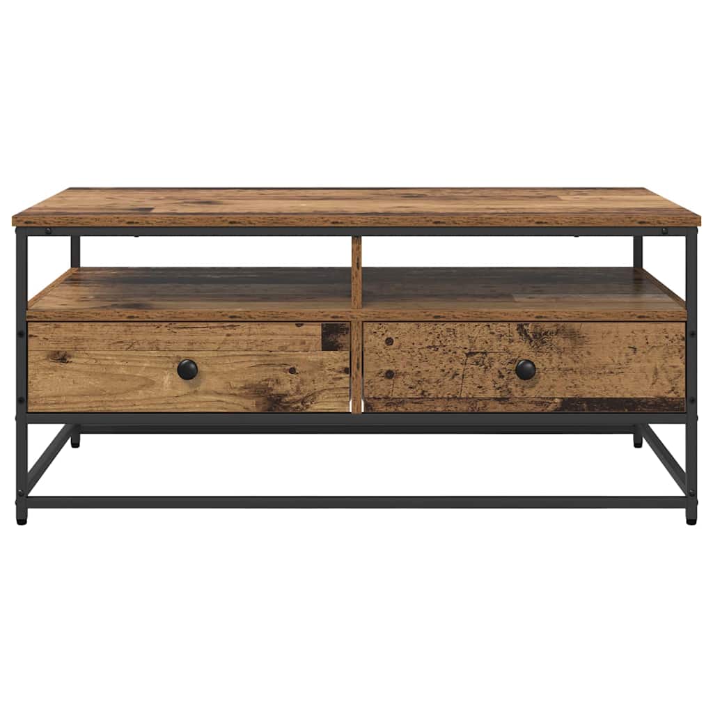 Sofabord Gammelt træ 100 x 51 x 45 cm Konstrueret træ