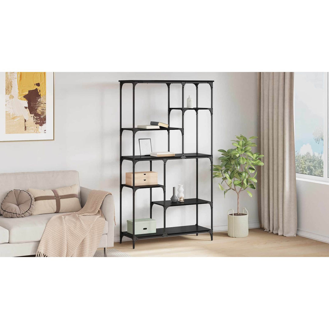Bogreol Sort eg 99 x 35,5 x 176 cm Konstrueret træ