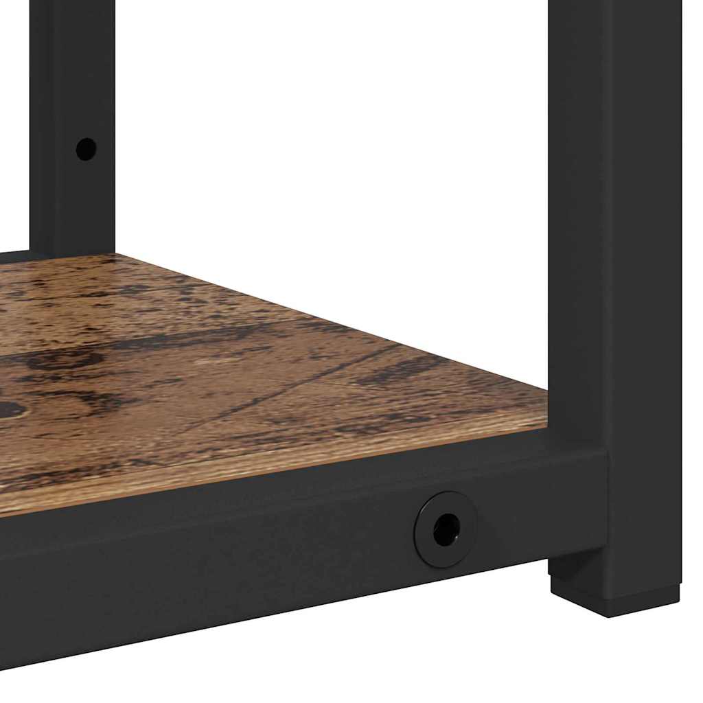 Væghylde Vægmonteret Gammelt træ 80 x 21 x 78,5 cm