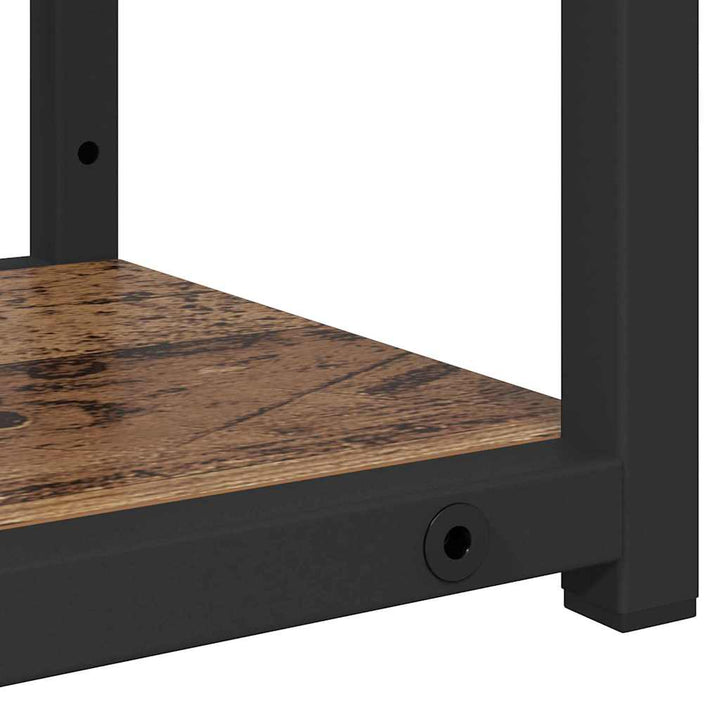 Væghylde Vægmonteret Gammelt træ 80 x 21 x 78,5 cm
