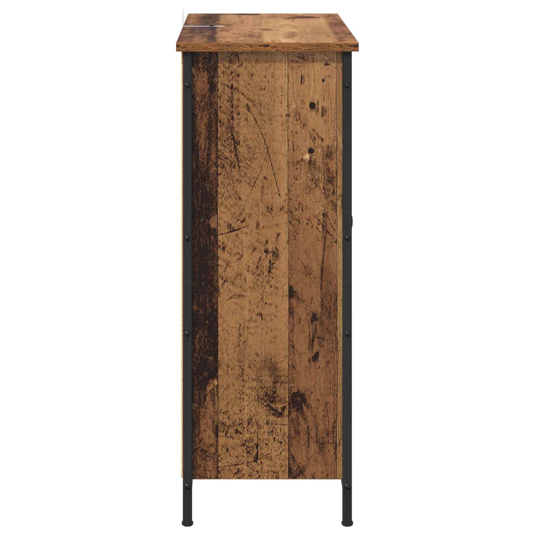 Sideboard Gammelt træ 70 x 30 x 80 cm Konstrueret træ