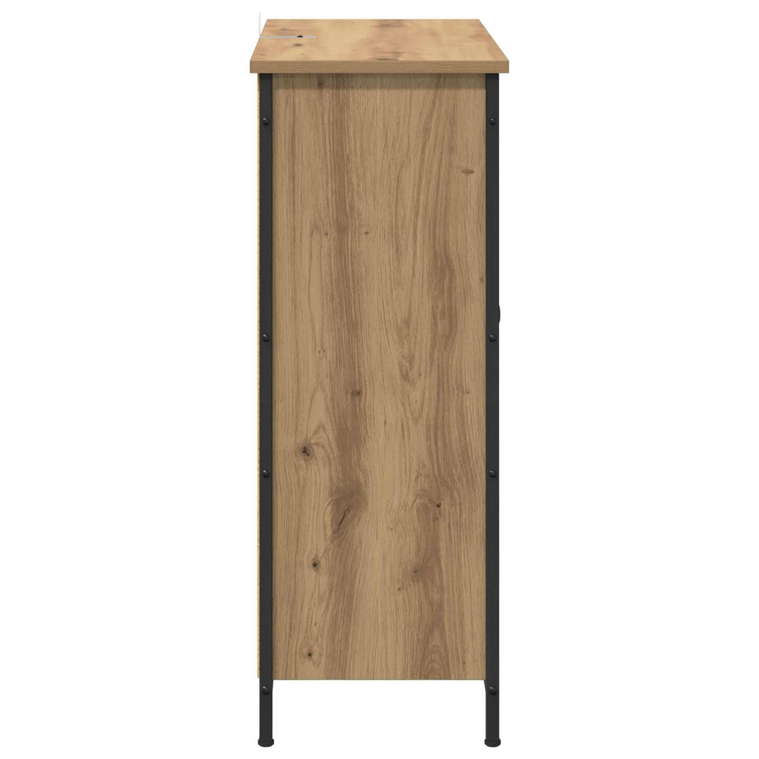 Sideboard Artisan Egetræ 70 x 30 x 80 cm Konstrueret træ