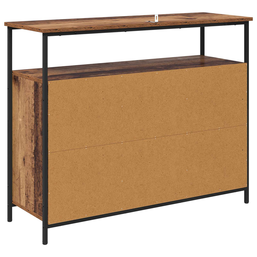 Sideboard Gammelt træ 100 x 35 x 80 cm Konstrueret træ