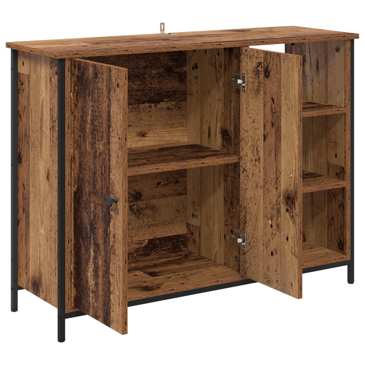 Sideboard Gammelt træ 100 x 33 x 75 cm Konstrueret træ