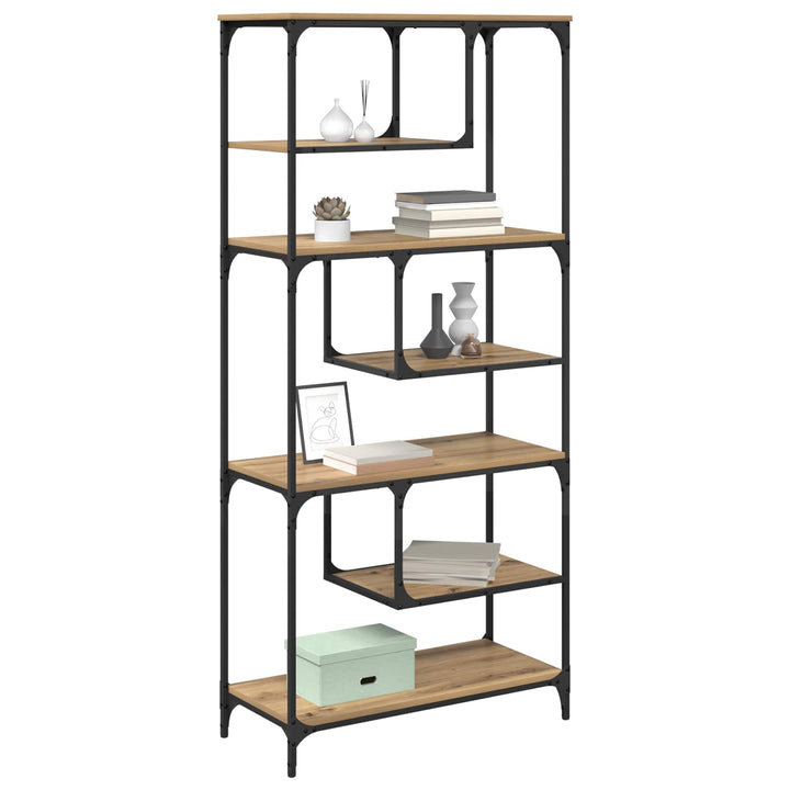 Bogreol artisan eg 81 x 36 x 176 cm Konstrueret træ