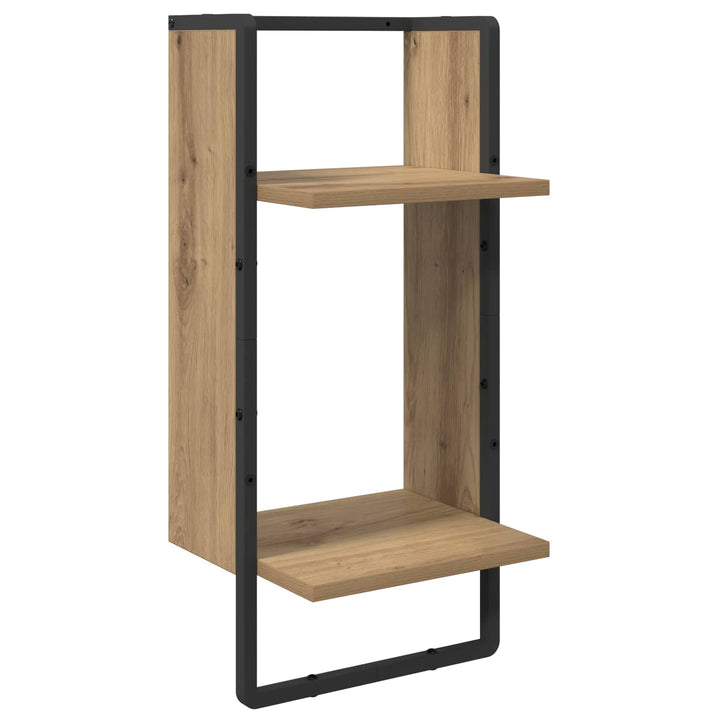 Væghyldesæt med hylde 6 pcs Artisan Egetræ 100 x 25 x 30 cm