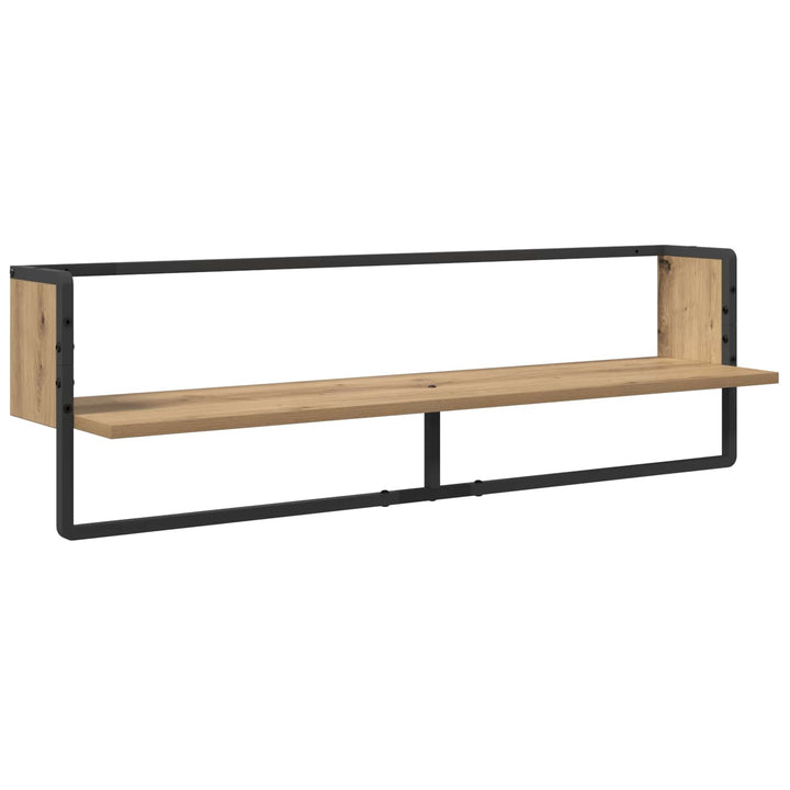 Væghyldesæt med hylde 6 pcs Artisan Egetræ 100 x 25 x 30 cm