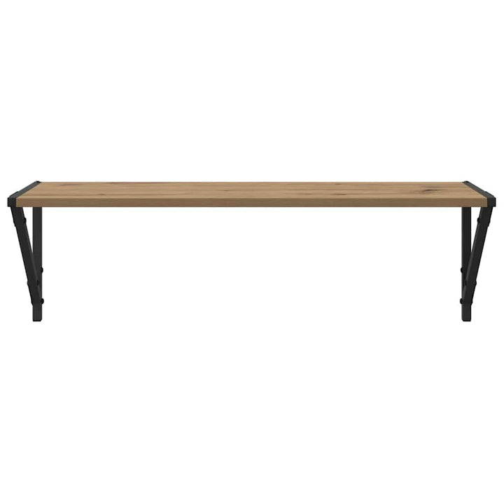 Væghylder Vægmonteret 2 pcs Artisan Egetræ 80 x 25 x 25,5 cm