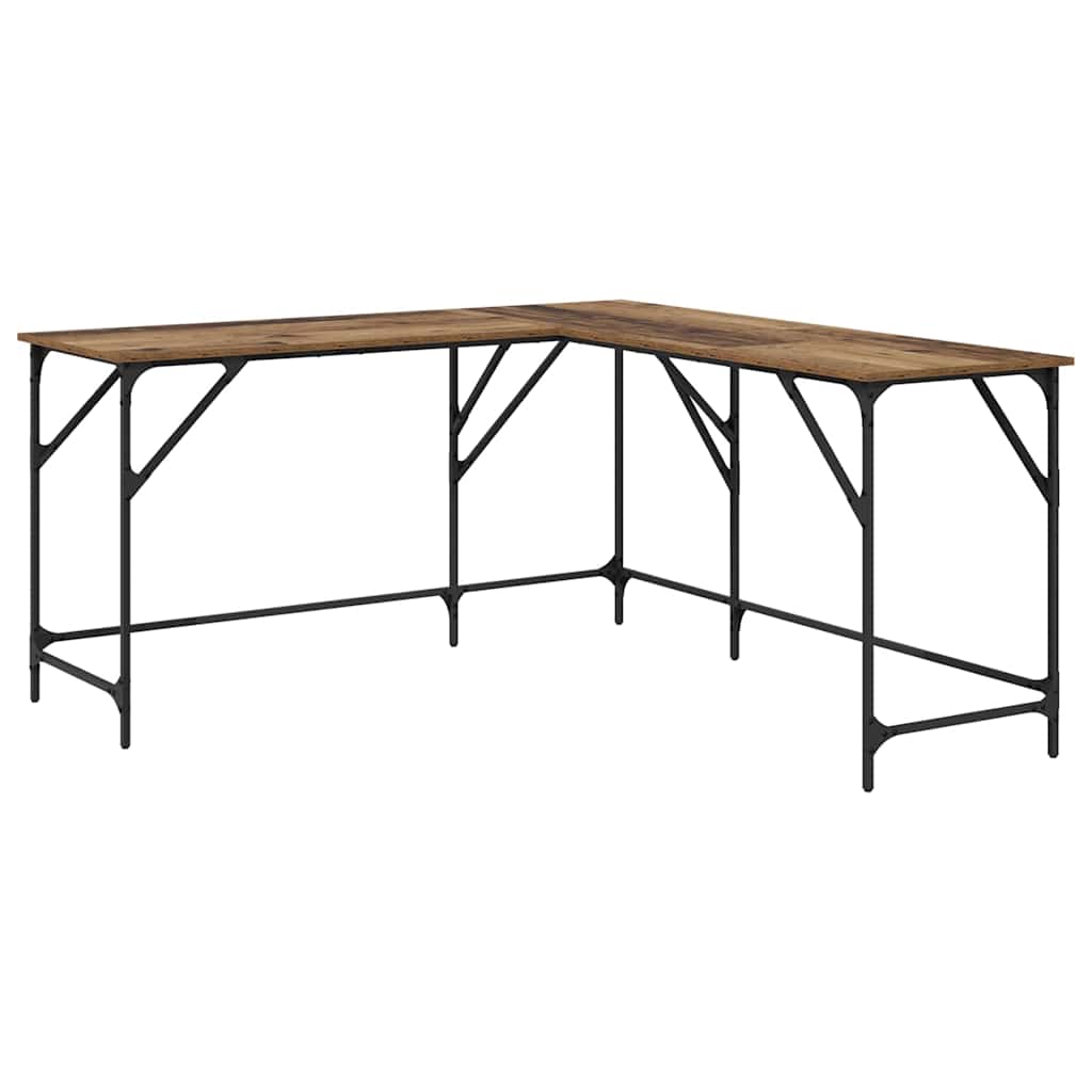 Bord Gammelt træ 149 x 149 x 75 cm Konstrueret træ