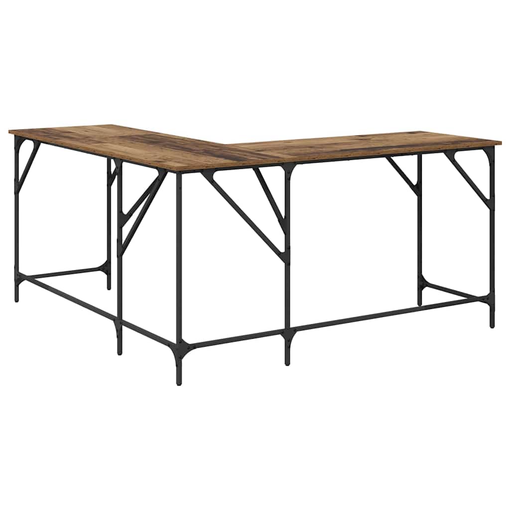 Bord Gammelt træ 149 x 149 x 75 cm Konstrueret træ