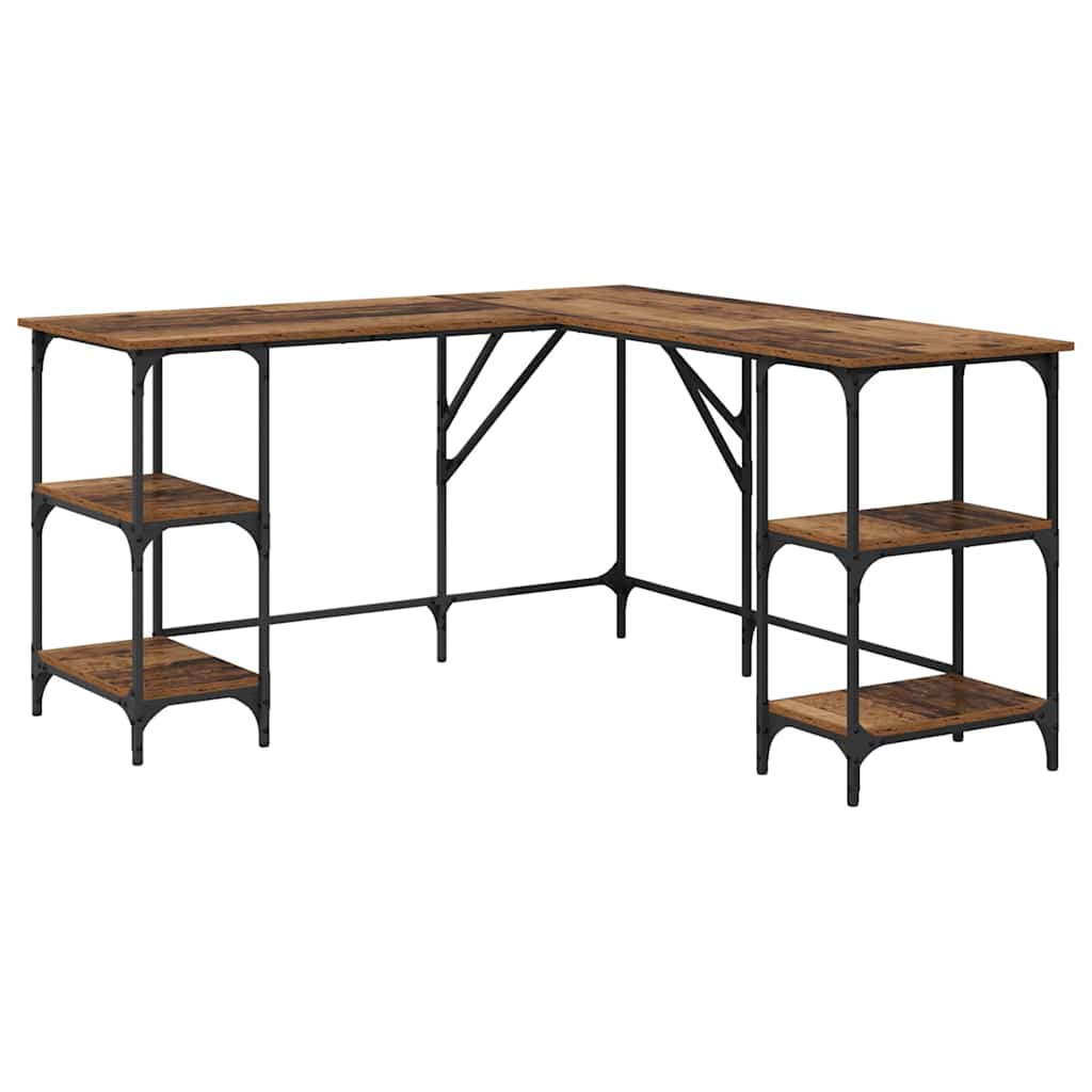 Bord Gammelt træ 139 x 139 x 75 cm Konstrueret træ