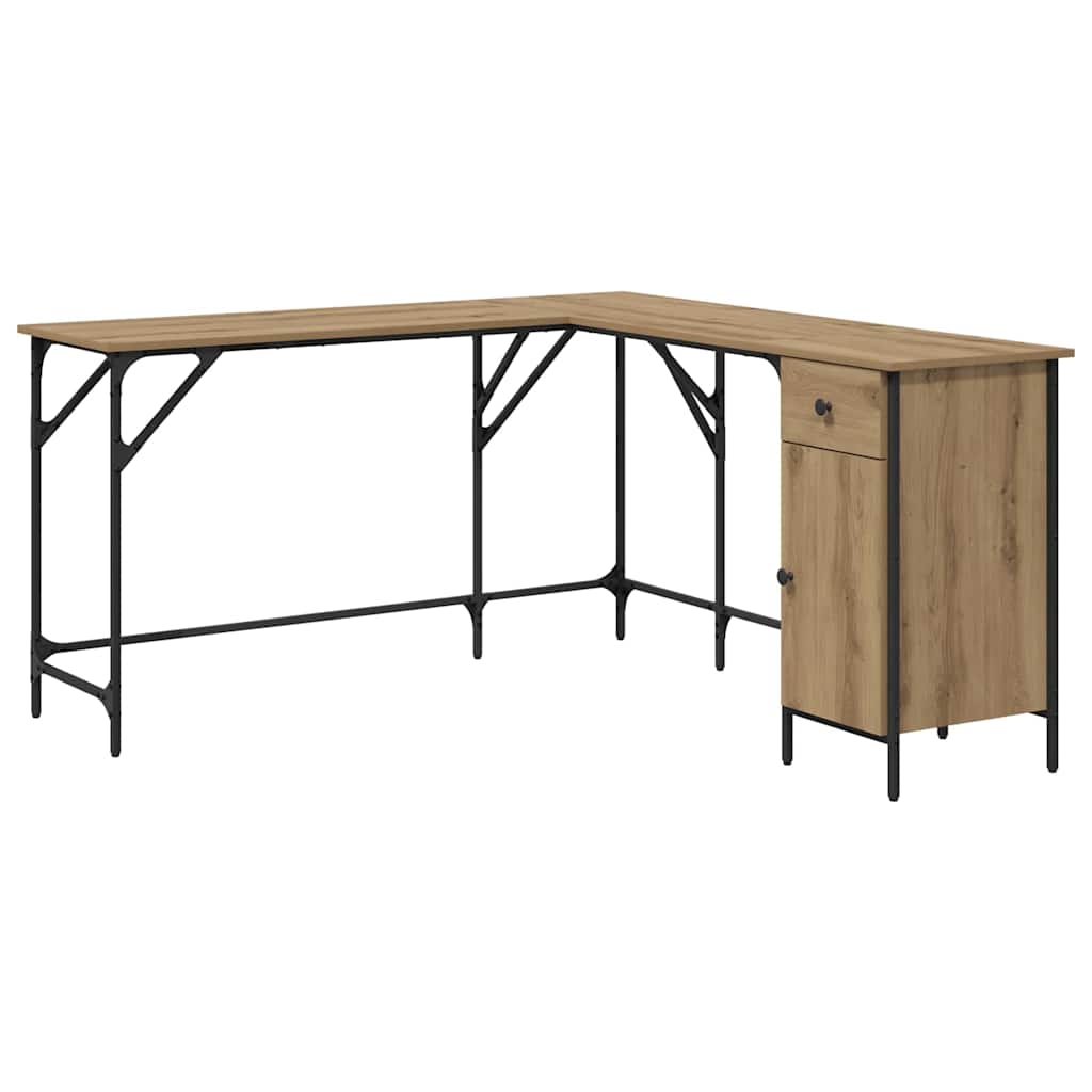 Bord Artisan Egetræ Konstrueret træ 141 x 141 x 75 cm