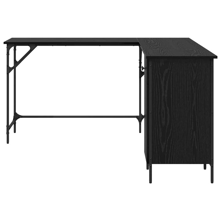 Bord Sort eg 141 x 141 x 75 cm Konstrueret træ