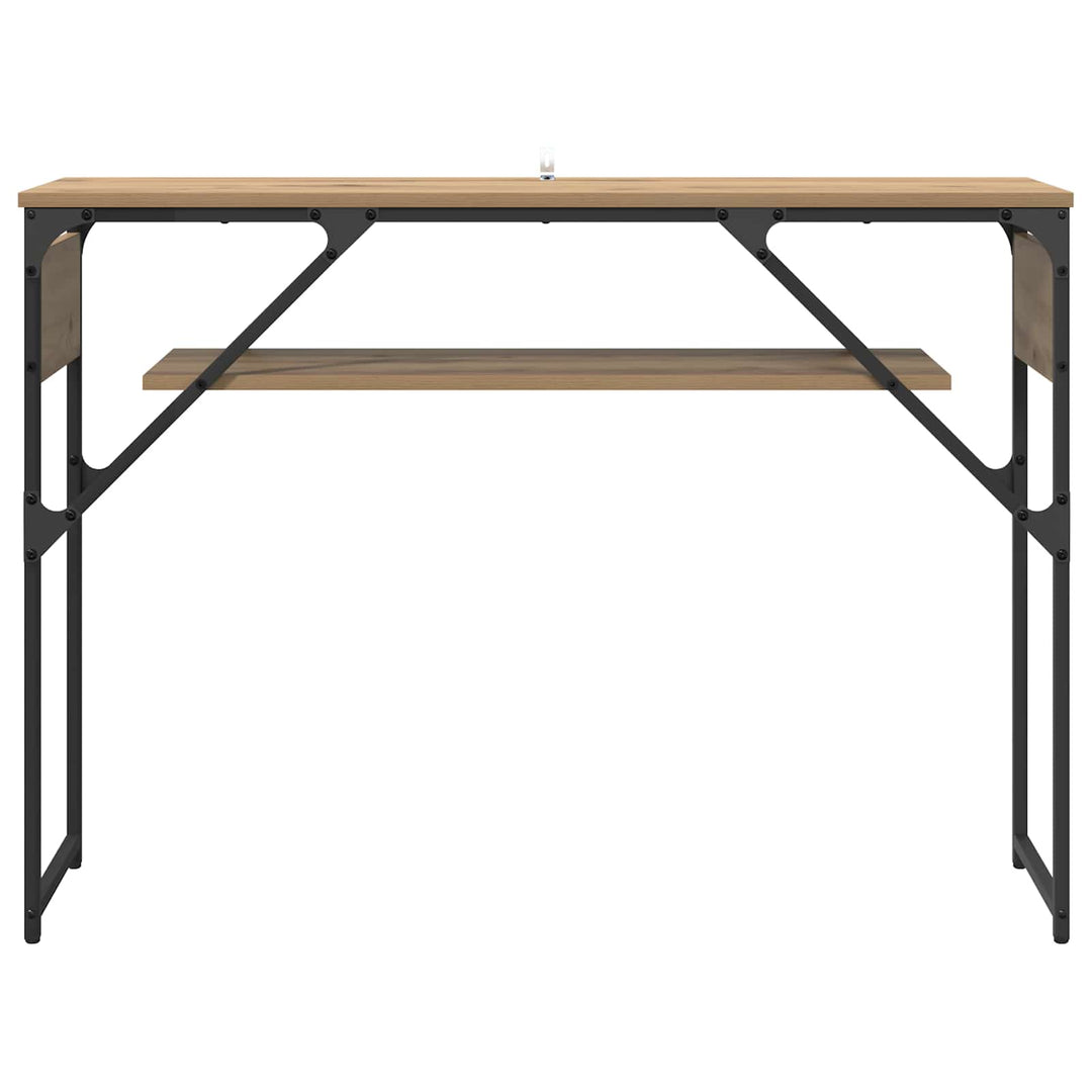 Konsolbord Artisan Egetræ 105x30x75cm Konstrueret træ