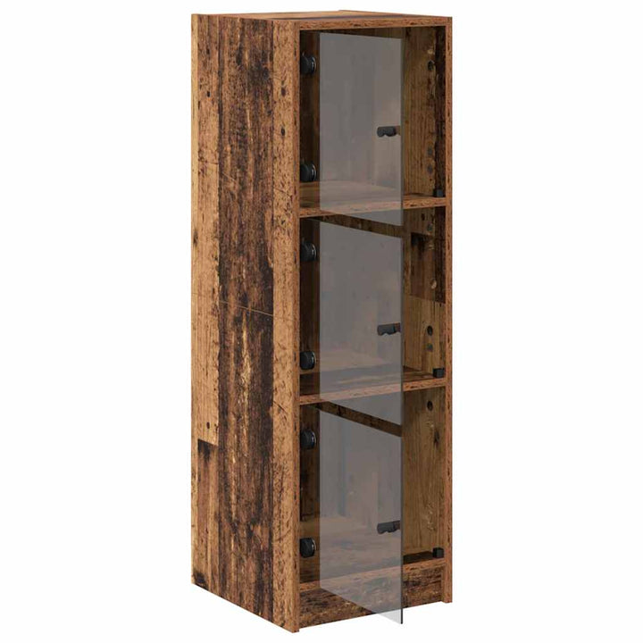 Highboard Gammelt træ 35 x 37 x 109 cm Konstrueret træ