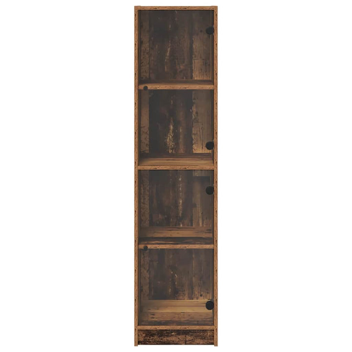 Highboard Gammelt træ 35 x 37 x 142 cm Konstrueret træ